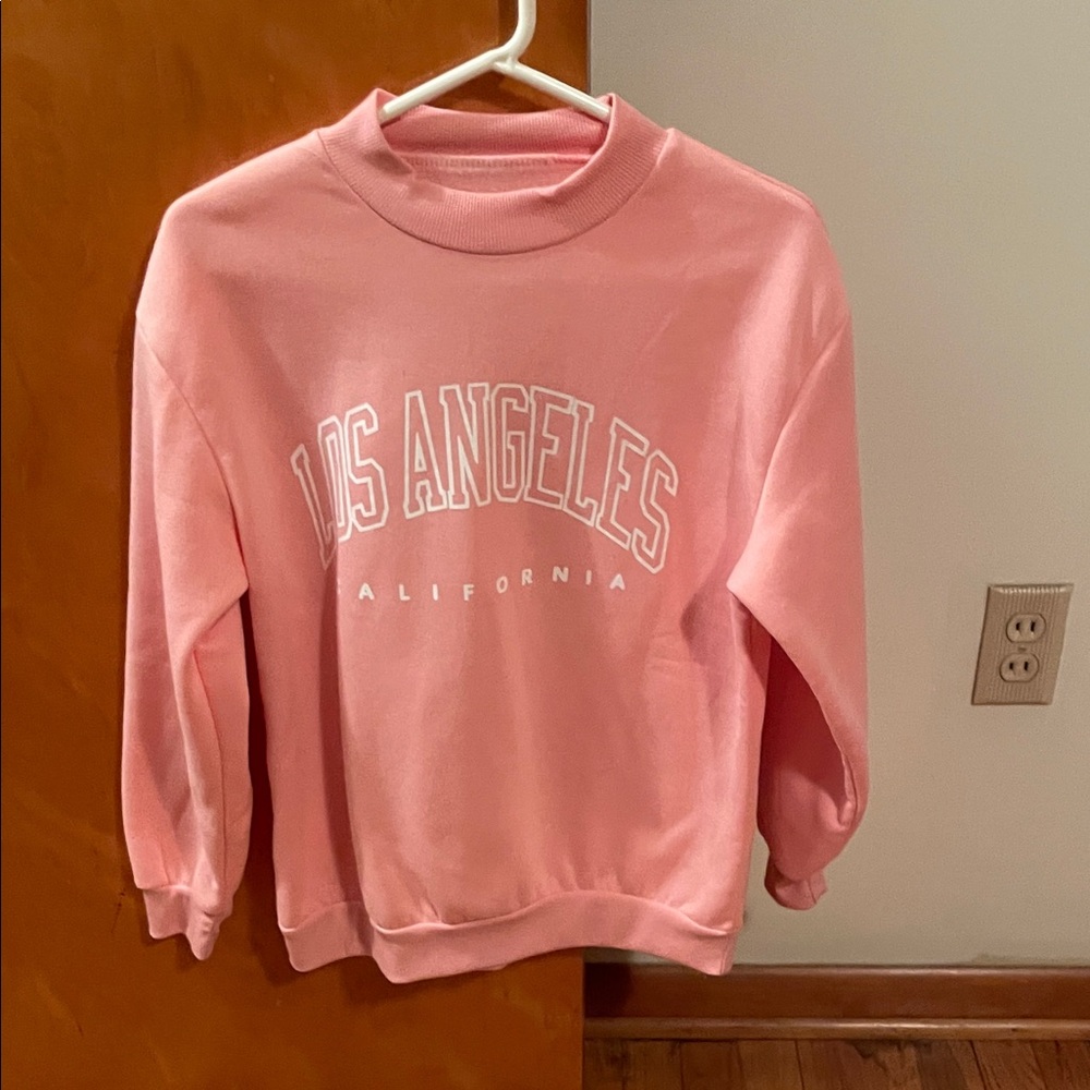 Peach Colored Los Angeles California Sweatshirt
